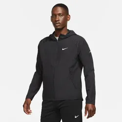 NIKE Repel Miler Laufjacke Herren 010 - black/black/reflective silv XS