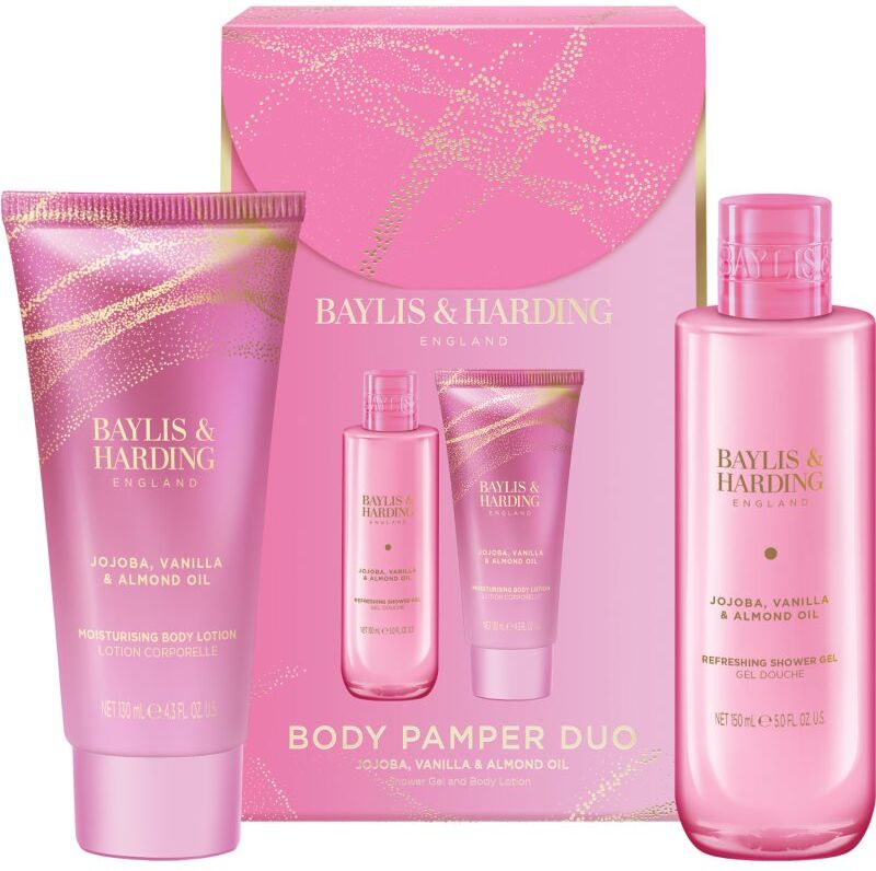Baylis & Harding Jojoba, Vanilla & Almond Oil gift set for the body