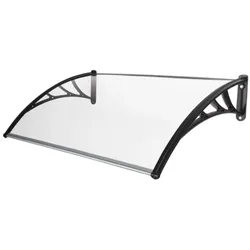 Garden Pleasure Vordach 80x100 cm, PC transparent