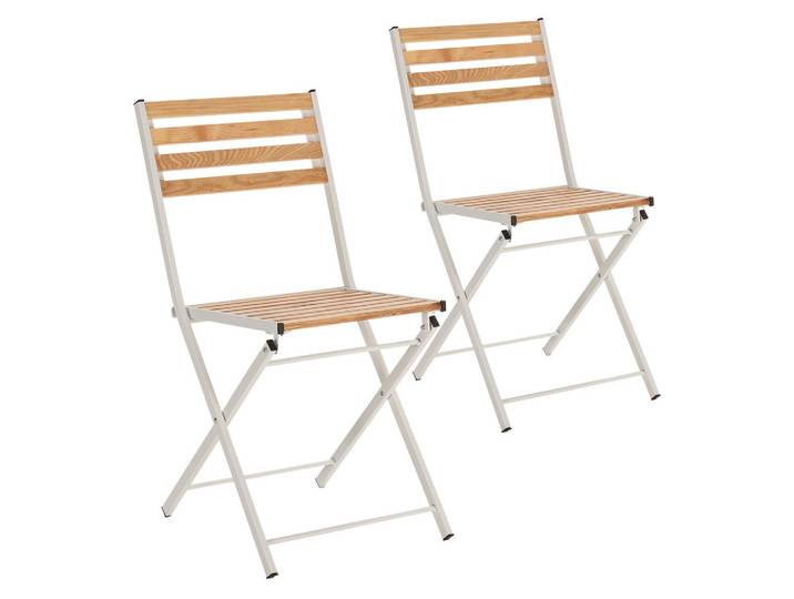 GARTENKLAPPSTUHL-SET Ambar Metall
