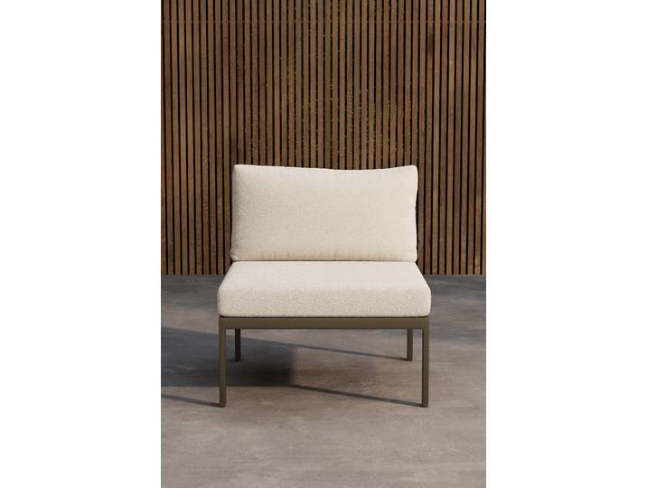 Nohr Loungeset Lasheka Middenmodule, Bouclé - Bruin