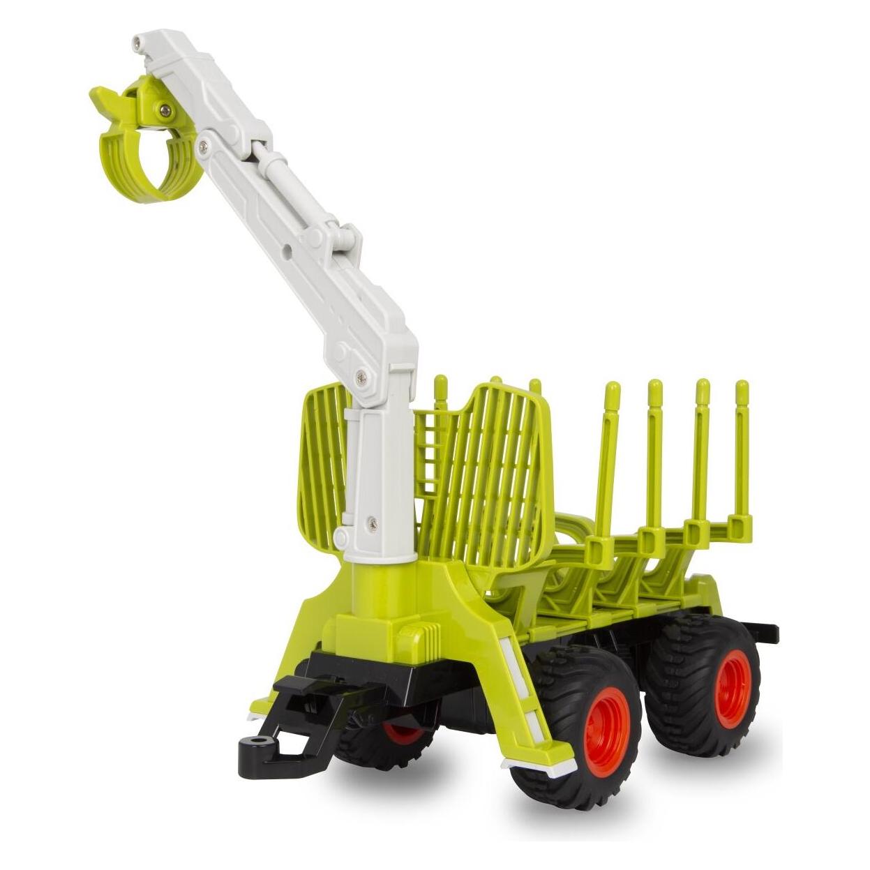 Grün Holzrückewagen mit Kranarm 1:24S (423256)