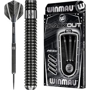 WINMAU Dartpfeile Blackout, 7095.02, mit Metallspitze, 24g, 3 Stück
