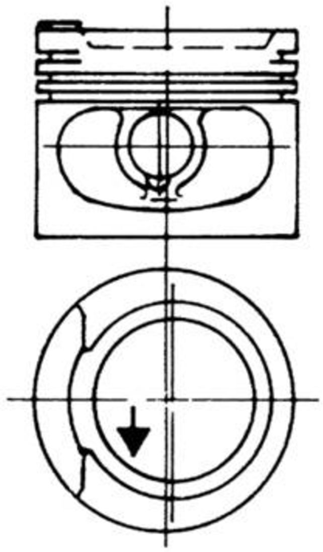 Kolben KOLBENSCHMIDT 93928620