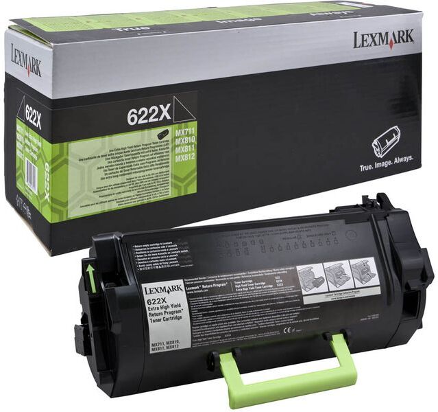 Lexmark 62D2X00 (622X) - Schwarz - Toner - Extra hohe Kapazität