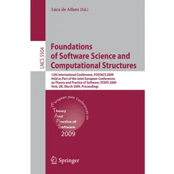 Foundations of Software Science and Computational Structures, Fachbücher