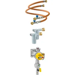 Gok Caramatic DriveTwo Set 30 mbar für zwei Gasfalschen vertikal