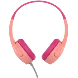 Belkin SoundForm Mini Kabelgebundener On-Ear-Kopfhörer für Kinder, pink