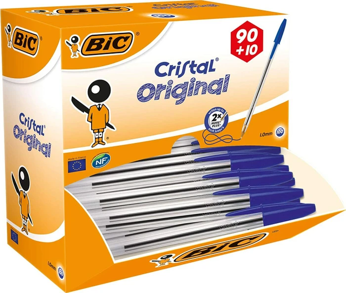 BIC Kugelschreiber Cristal Original, blau, VALUE PACK