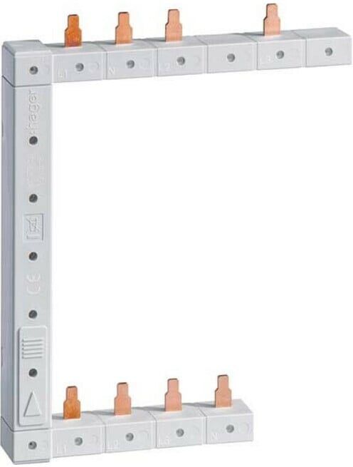 Hager Phasenschiene senkrecht 63A li L1N-L2N-L3N KCF963L)