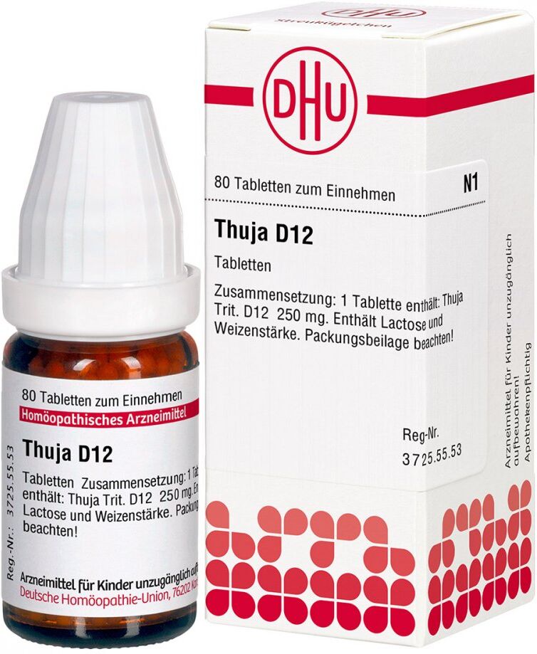 DHU Thuja D12 Tabletten 80stk