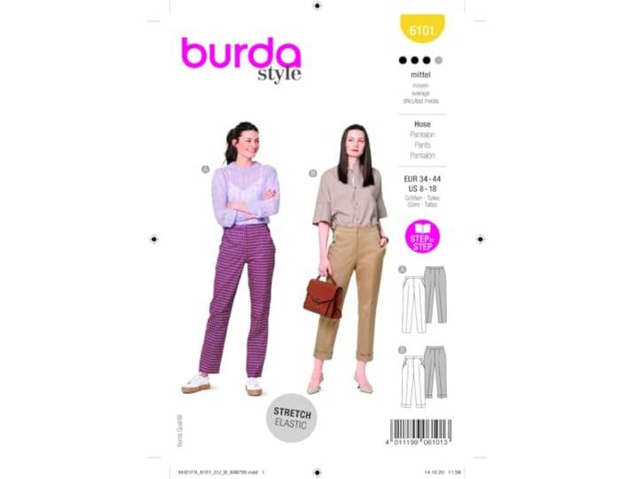 Burda Style Rok/broek naaipatroon Kit, Multicolor