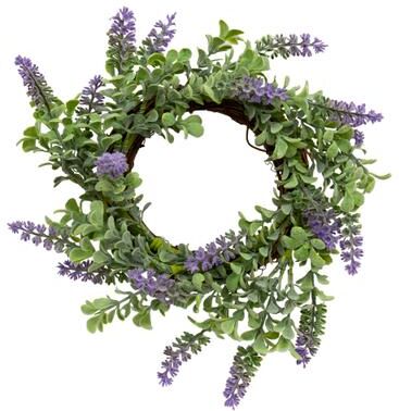 CWI Gifts Purple Sage Boxwood Candle Ring