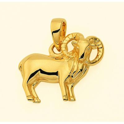 Sternzeichenanhänger ADELIA´S "Sternzeichen Anhänger Widder 585 Gold ( 14K )", gold, Schmuckanhänger, Damen, Widder, Gold, Goldanhänger Widder