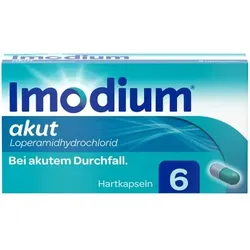 IMODIUM® akut Hartkapseln bei akutem Durchfall 6 St