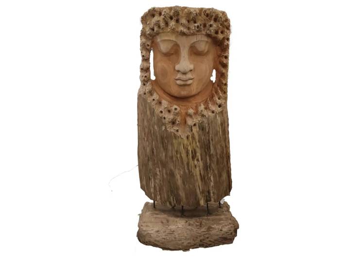 Figuren Buddha Holz D: cm Dijk