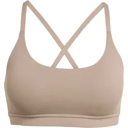 adidas All Me Low Support Sport-BH Damen JL5478 - chalky brown XXS