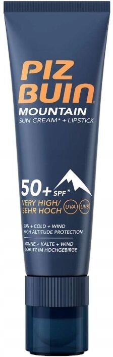 Piz Buin Mountain Sun Cream + Lipstick 20 ml SPF 50+
