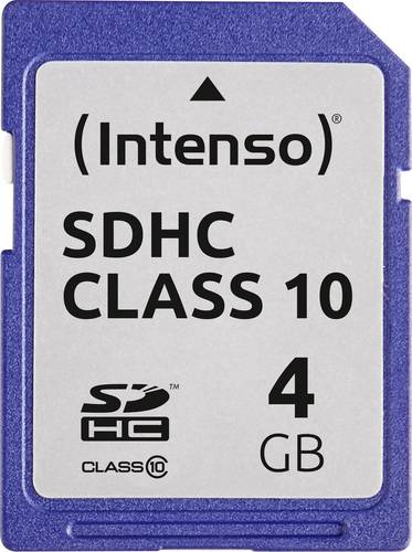 Intenso 3411450 SDHC-Karte 4 GB Class 10