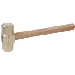 KS Tools, Hammer, BRONZEplus Minenhammer, Stielart Hickory, 5000 g (5000 g)