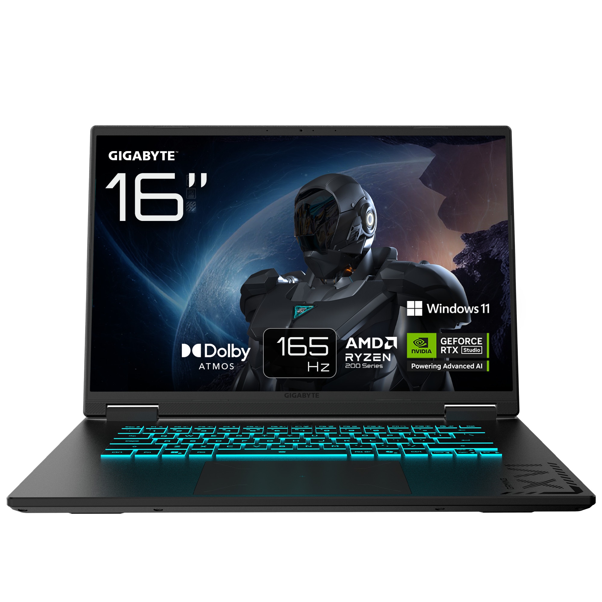 GIGABYTE GAMING A16 3WH Gaming Laptop 16" FHD 165Hz Ryzen 7 260 16GB/1TB RTX 5070 Win11 3WHK3DE894SH