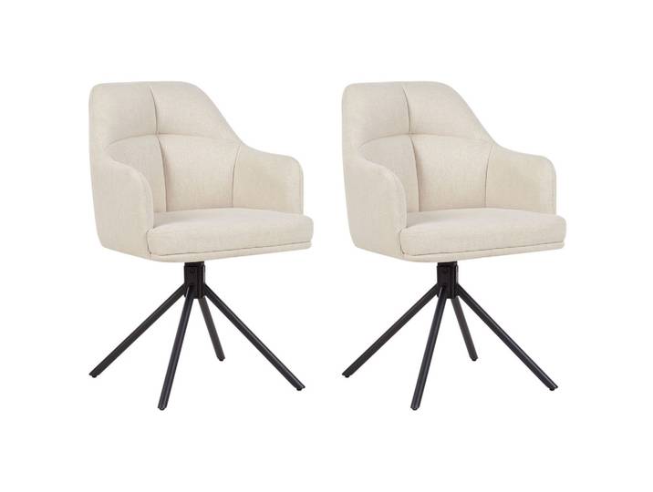 ESSZIMMERSTUHL 2er-Set Beige Mira