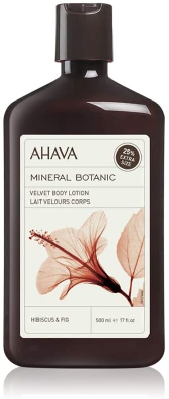 AHAVA Mineral Botanic Hibiscus & Fig lait corporel velouté hibiscus et figue 500 ml