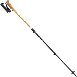LEKI Legacy Lite Compact Wanderstöcke Teleskopstöcke 90-125cm white-goldbrown