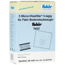 Fakir Papierfilterset für ARES Öko Power 5 Staubbeutel + Filterset (EUR 3,09/Stü...