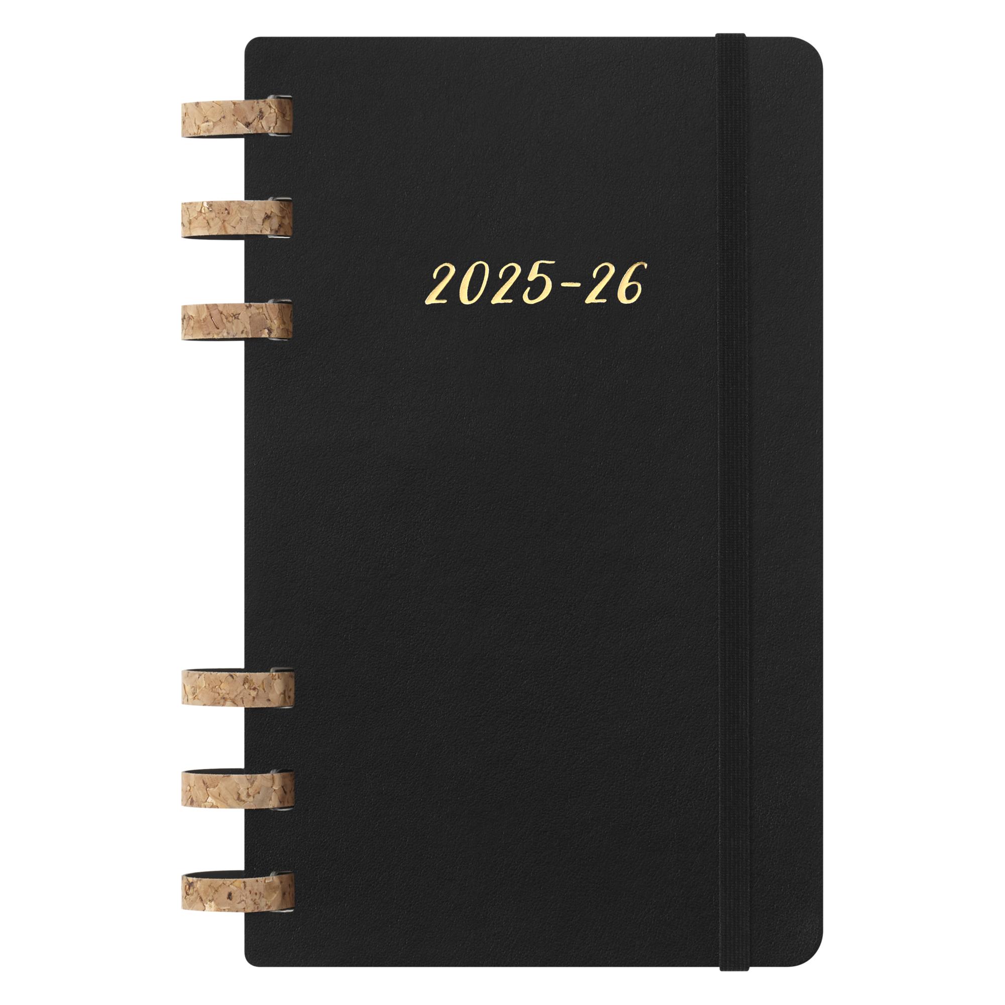 Moleskine Studienplaner (A5, 1 Woche / 2 Seiten) (DSSPB12AMWH3Y26)