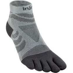 Injinji, Damen, Sportsocken, Women's Ultra Run MIni-Crew (35 - 40), Grau