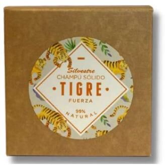 Silvestre Champú Sólido Tigre Fuerza 80 gr