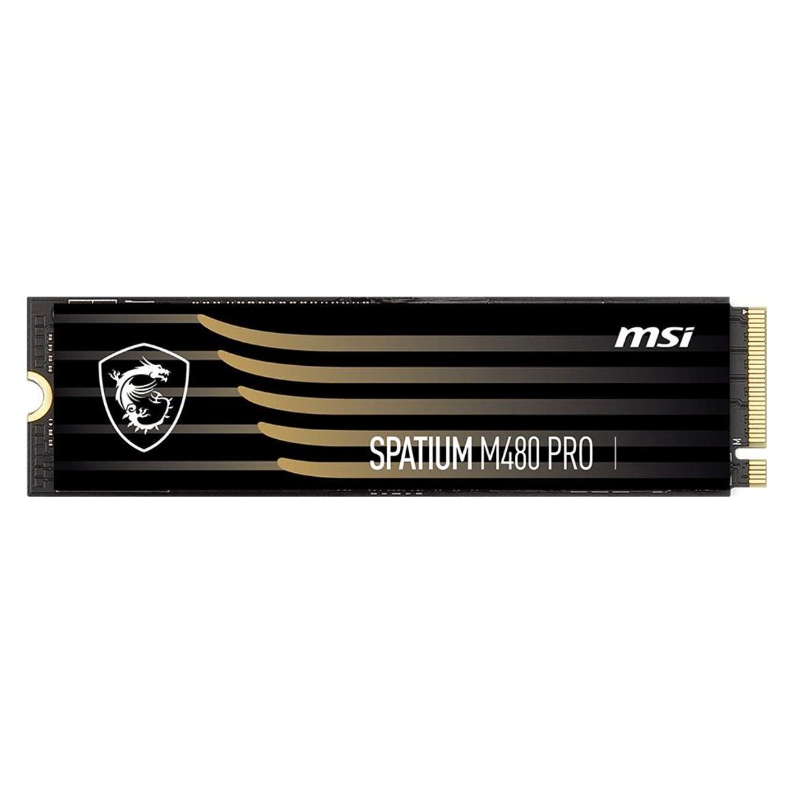 MSI Spatium M480 Pro (1000 GB, M.2 2280) (SPATIUM M480 PRO PCIE 4.0 NVME M.2)
