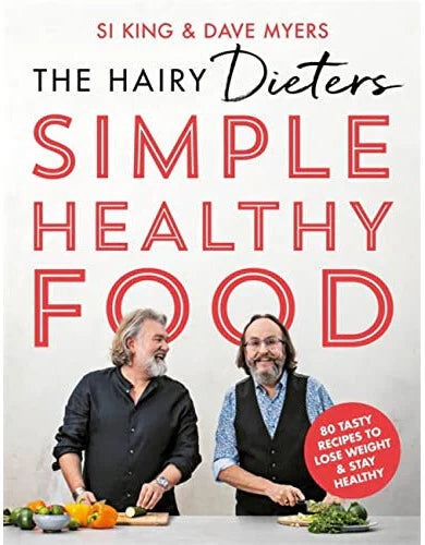Seven The Hairy Dieters' Simple Healthy Food by The Hairy Bikers - 80 Tasty Recipes to Lose Weight and Stay Healthy - New Paperback Cookbook