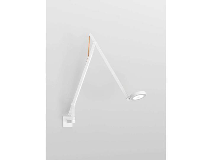 String W1 Applique Murale DTW Matt White/Orange - Rotaliana - Salon / séjour - Aluminium