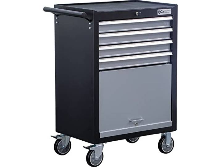 BGS 6070 Werkstattwagen leer 4 Schubladen 1 Klappfach abschließbar