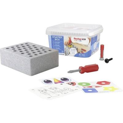 Fischertechnik 579434 - Fischer for Kids, Starter-Box, Schrauben-Stecken-Staunen, 14-teilig, für Kinder ab 3 Jahren