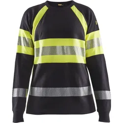 Damen Multinorm Langarmshirt "3494" - M - gelb