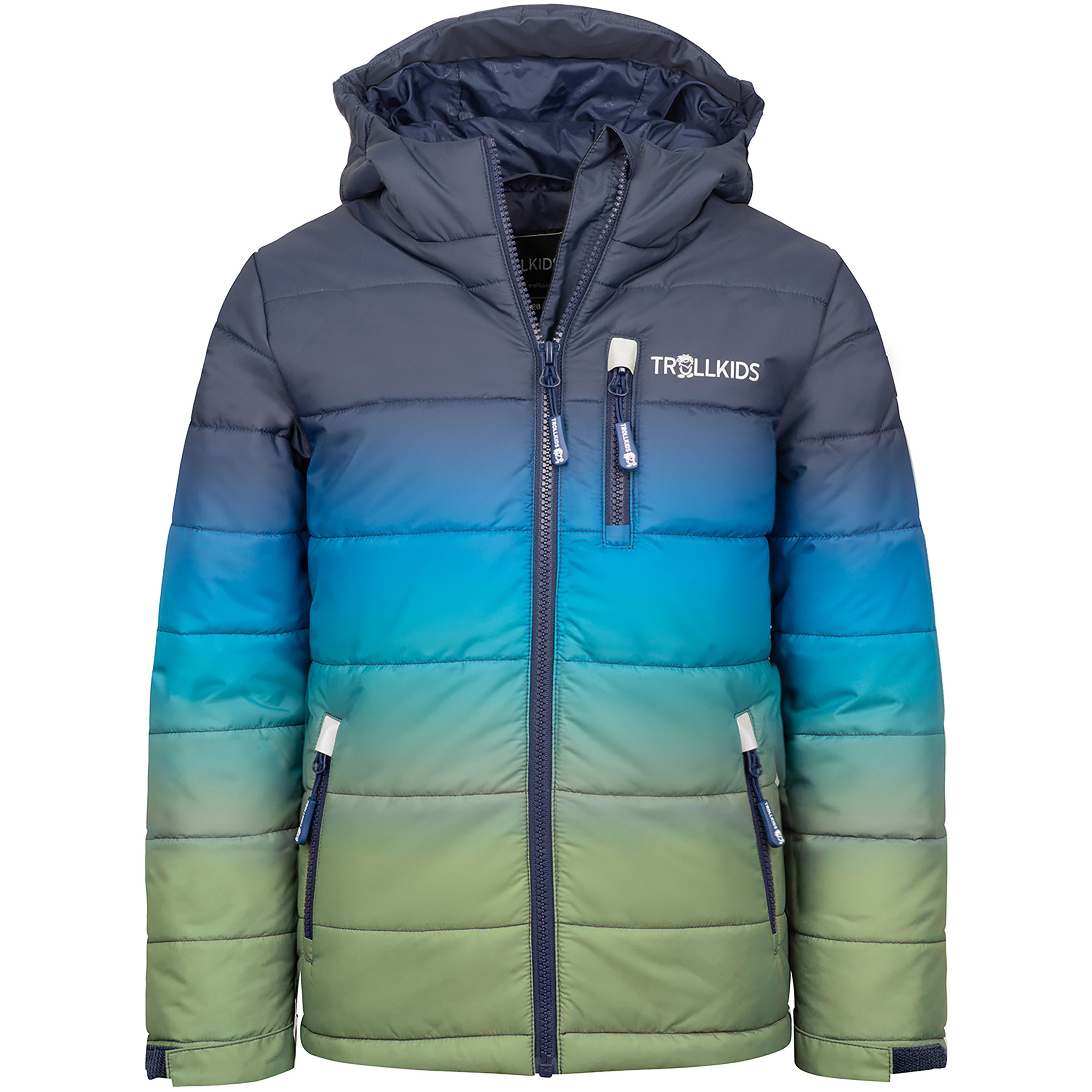 Trollkids Hemsedal Snow Kinder Isolationsjacke blau Größe 116 Skifahren Wasserabweisend