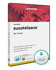 Lexware zusatzlizenz 2027 Abo-Vertrag für 5 User Download Win, Deutsch (nur für Neukunden) (09199-2020)
