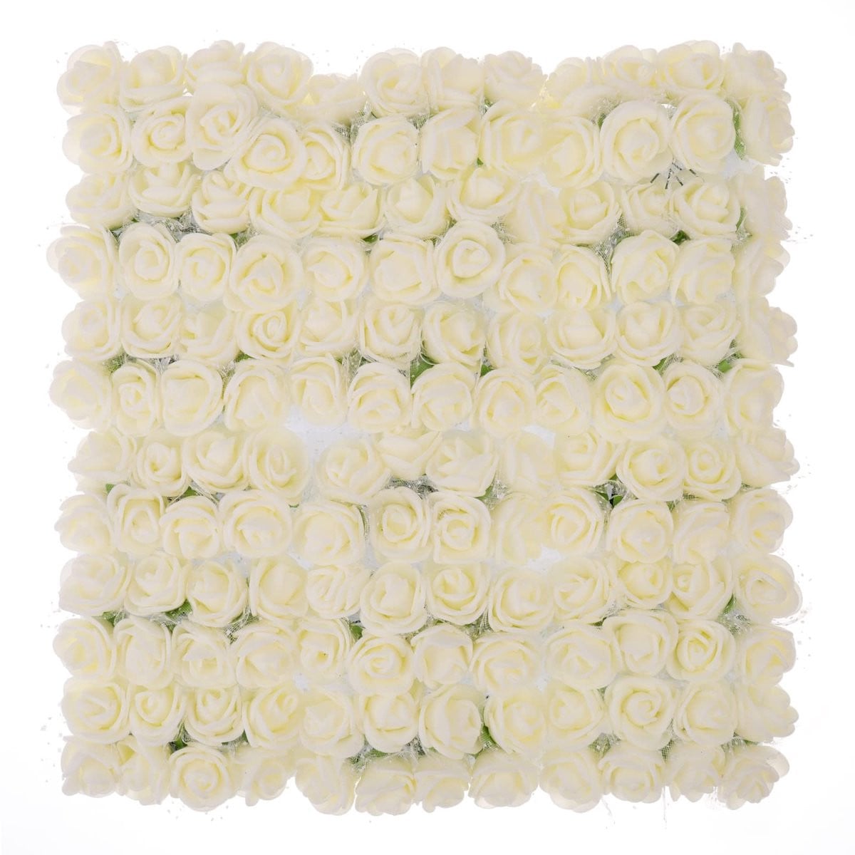 Dailygoods Set van 144 stuks Mini-kunstrozen voor bruiloft en decoratie