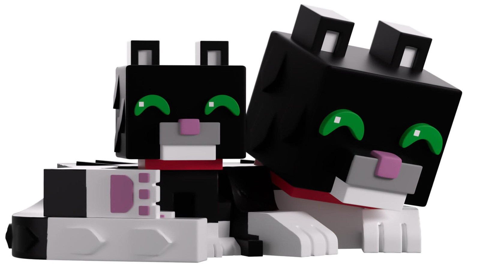 Youtooz Minecraft Tuxedo Kat Vinyl Figuur, 6 cm