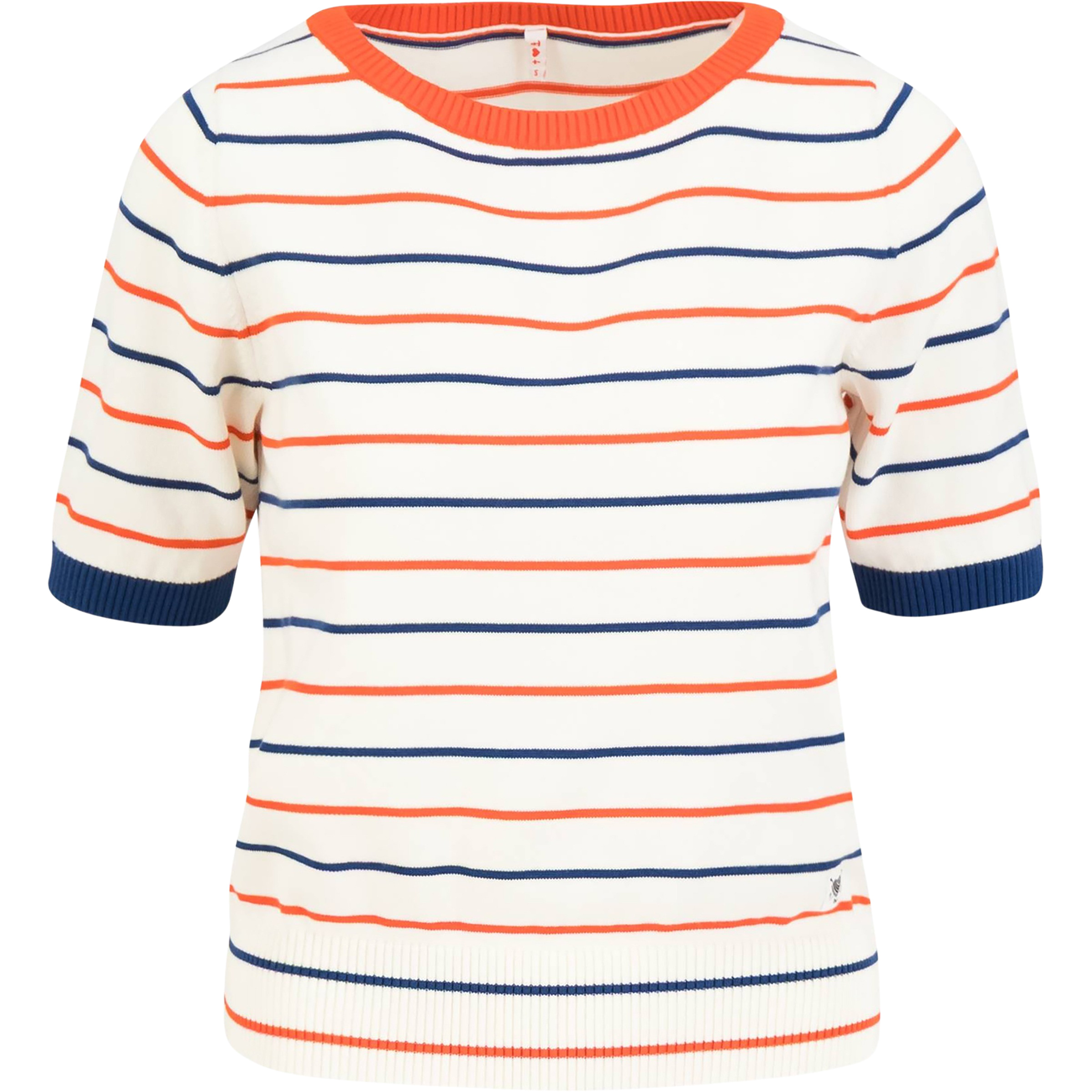 Blutsgeschwister Pretty Preppy Damen T-Shirts weiss Größe XS Lifestyle Hautfreundlich
