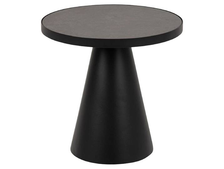 Couchtish SOLI 45.7x45.7x45cm schwarz