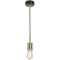 Pendellampe Deckenleuchte Hängelampe Messing Schwarz Nickel Esszimmerlampe