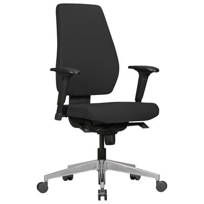 FineBuy Bürostuhl 119 x 63 x 63 cm Schwarz