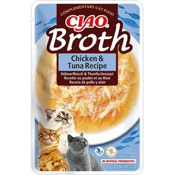 INABA CAT Ciao Hühner- und Thunfischbouillon 40g