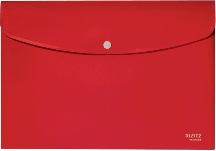 LEITZ RECYCLE A4, mit Druck, rot