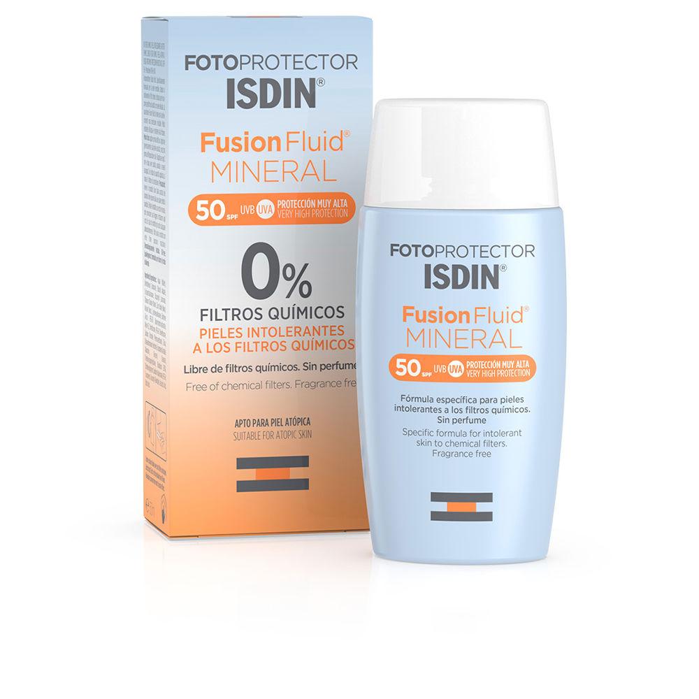 Fusion Fluid Mineraal Photobescherming 0% Chemische Filters Spf50+ 50 ml