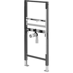 Viega, Waschbecken, Waschtisch Element Prevista Dry Stahl Anschlüsse höhenverstellbar 1120mm (500 mm)